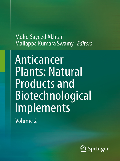 Upplýsingar um Anticancer Plants eftir Mohd Sayeed Akhtar - Biðlisti